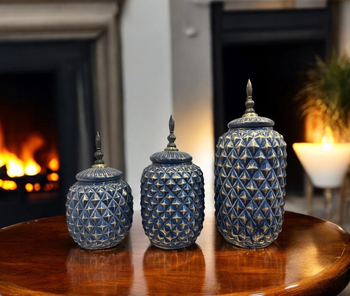 Screenshot Antique Pineapple Jars Set 3 Pcs - Image 2