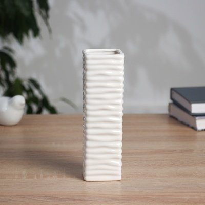 Wavy Ceramic Vase