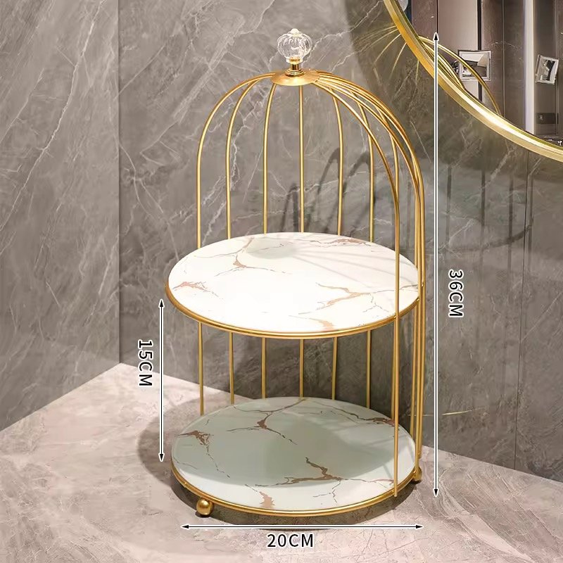 IMG_8117 Luxury Golden Cage Style Serving Platter & Organizer - Image 4