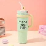 Stainless Steel Vacuum Travel Mug – For Hot & Cold Drinks - Image 2