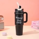 Stainless Steel Vacuum Travel Mug – For Hot & Cold Drinks
