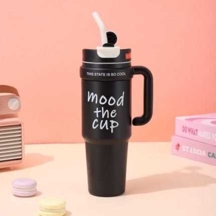 Stainless Steel Vacuum Travel Mug – For Hot & Cold Drinks