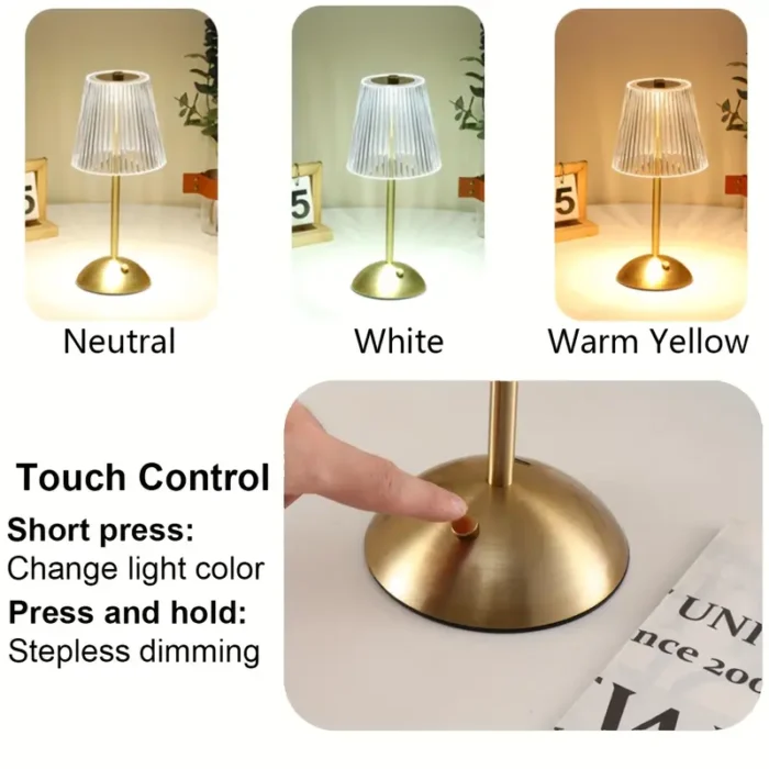 Modern LED Touch Lamp - Image 2