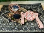 Mini Pocket Makeup Mirror with Keychain - Image 7