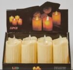 LED Flameless Candle – Realistic Drip Wax Design