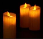LED Flameless Candle – Realistic Drip Wax Design - Image 2