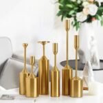 Metal Candle Holder Stand Pcs Set