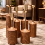 Metal Candle Holder 6 Piece Set