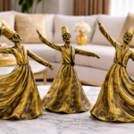 Dervish Sufi Figurine 3 Pcs Set - Image 2