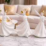 Dervish Sufi Figurine 3 Pcs Set - Image 3