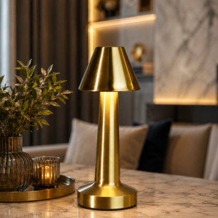 LED Touch Table Lamp – Rechargeable
